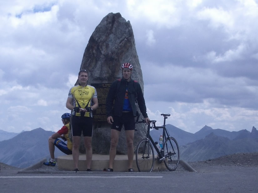 Zeitachse: Col de la Bonnette 