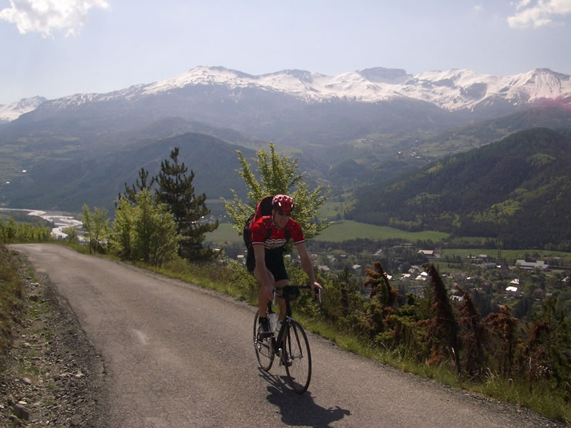 Zeitachse: Col de la Cayole